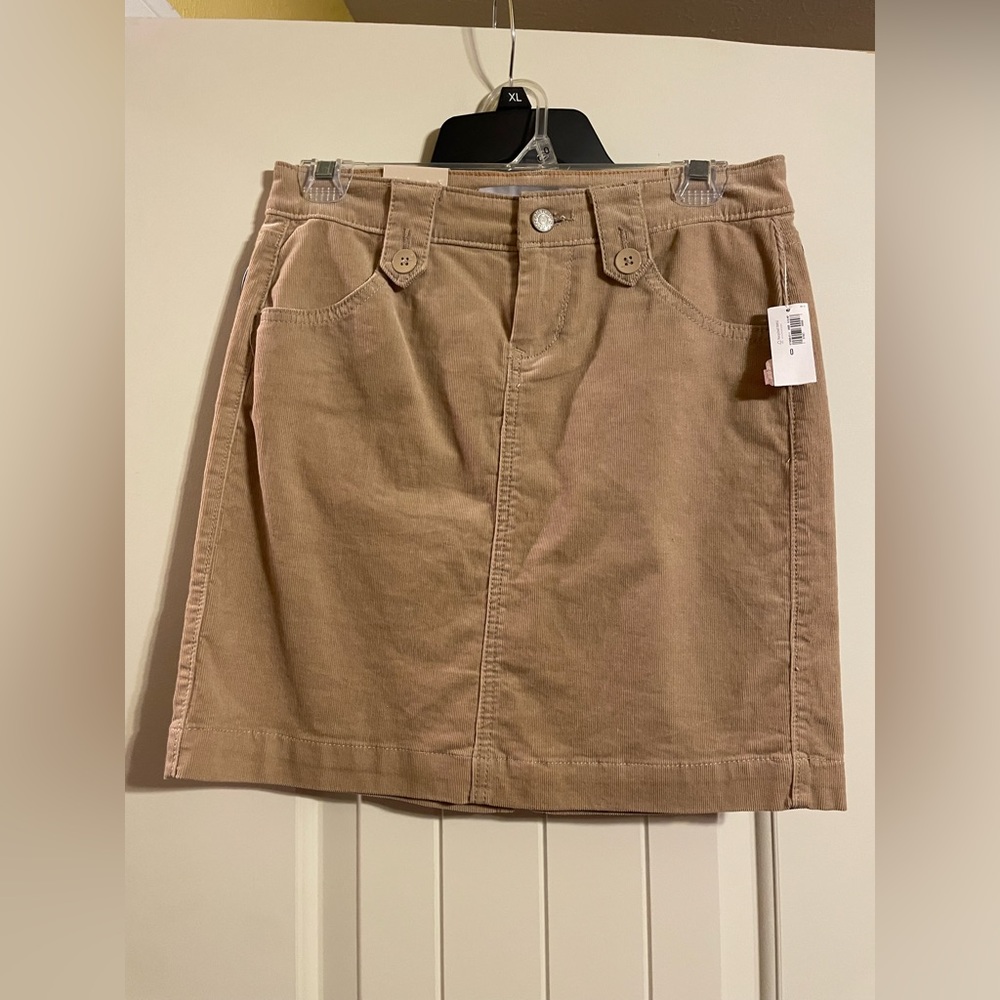⭐️NWT⭐️ Old Navy corduroy miniskirt, size 0